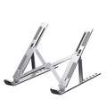 FORIDA Foldable Laptop Stand – Adjustable Height & Angle, Portable Metal Laptop Riser with Anti-Slip Pads, Heat Dissipation, Supports Up to 10kg – for All Laptops up to 15.6"