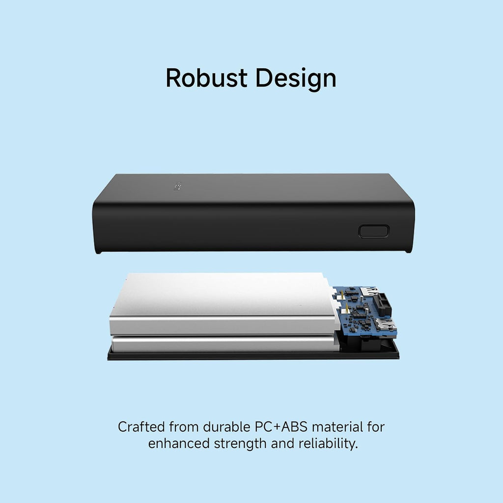 Xiaomi Power Bank 4i 20000mAh 33W Super Fast Charging PD |Smart 12 Layer Protection|Type C Input & Output|Triple Output Ports