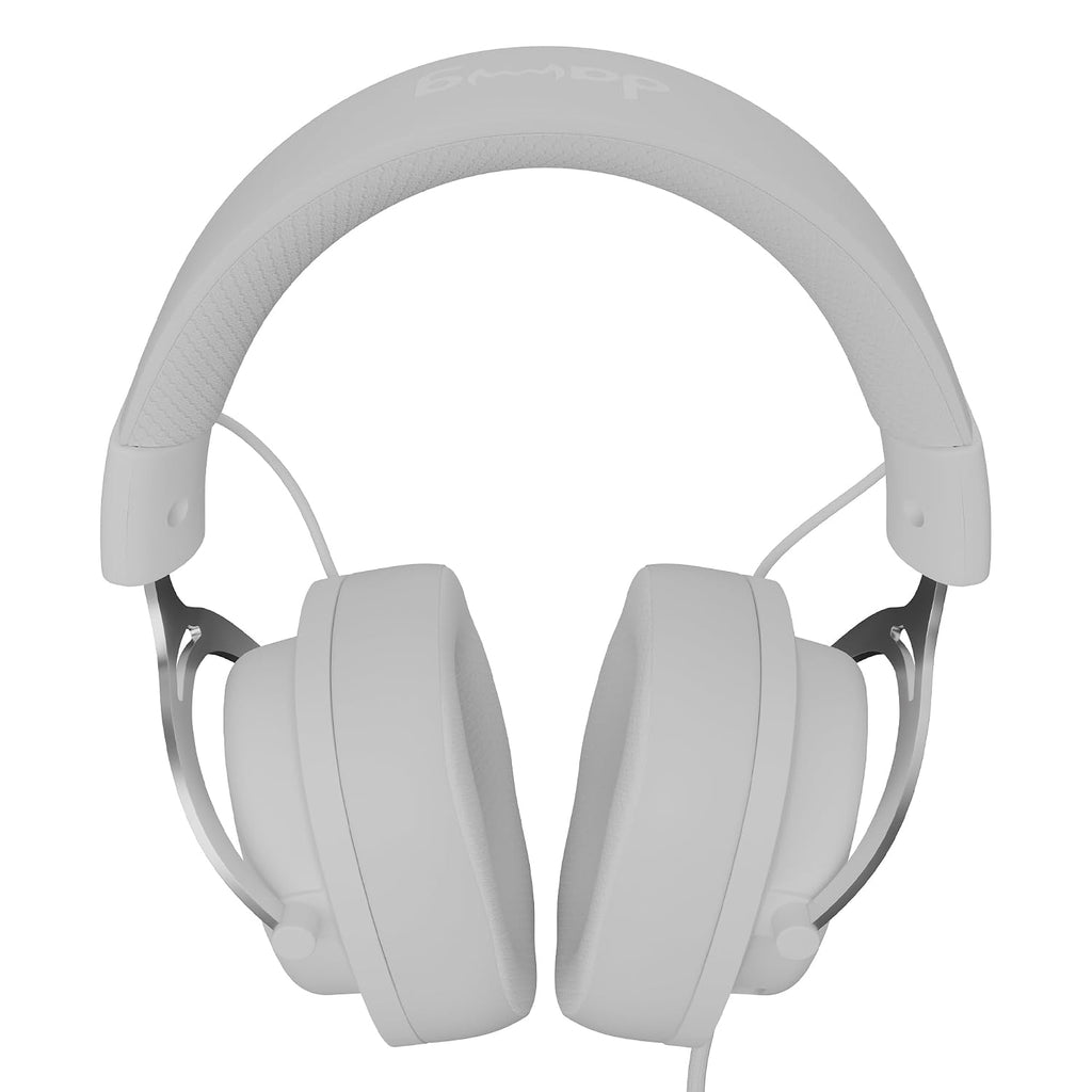 daWg HeadBug G30 Wired Gaming Headset, 50mm Neodymium Drivers, Virtual 7.1 Surround Sound, Hi-Res Audio, Flexible Gaming Mic, Audio Controls, RGB LED, Soft Ear Cushions, Windows Software (Black)