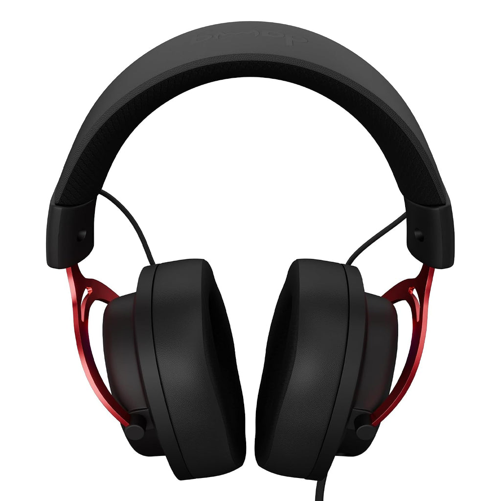 daWg HeadBug G30 Wired Gaming Headset, 50mm Neodymium Drivers, Virtual 7.1 Surround Sound, Hi-Res Audio, Flexible Gaming Mic, Audio Controls, RGB LED, Soft Ear Cushions, Windows Software (Black)