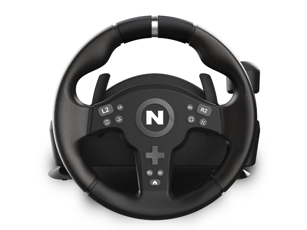 Nitho Drive Pro V200 Gaming Steering Wheel with Pedals and Integrated Gear Shifter, 270° Racing Wheel for PC, PS4, Xbox One & Xbox Series X|S, Switch & Switch 2, Driving Car Simulator with Vibration