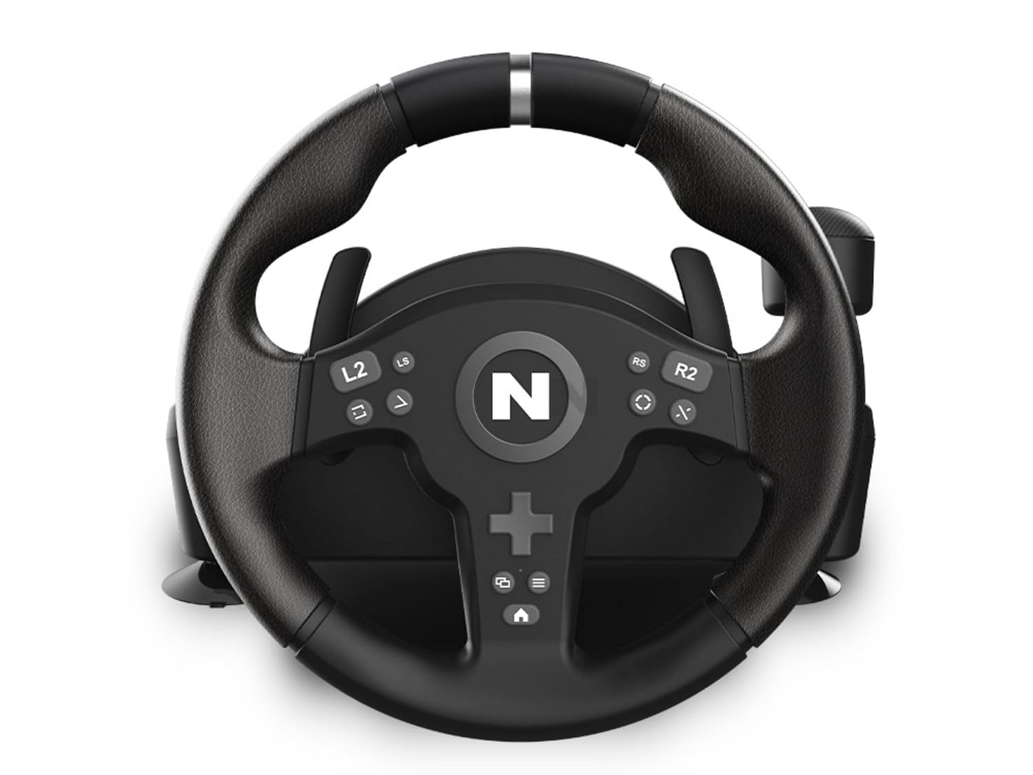 Nitho Drive Pro V200 Gaming Steering Wheel with Pedals and Integrated Gear Shifter, 270° Racing Wheel for PC, PS4, Xbox One & Xbox Series X|S, Switch & Switch 2, Driving Car Simulator with Vibration