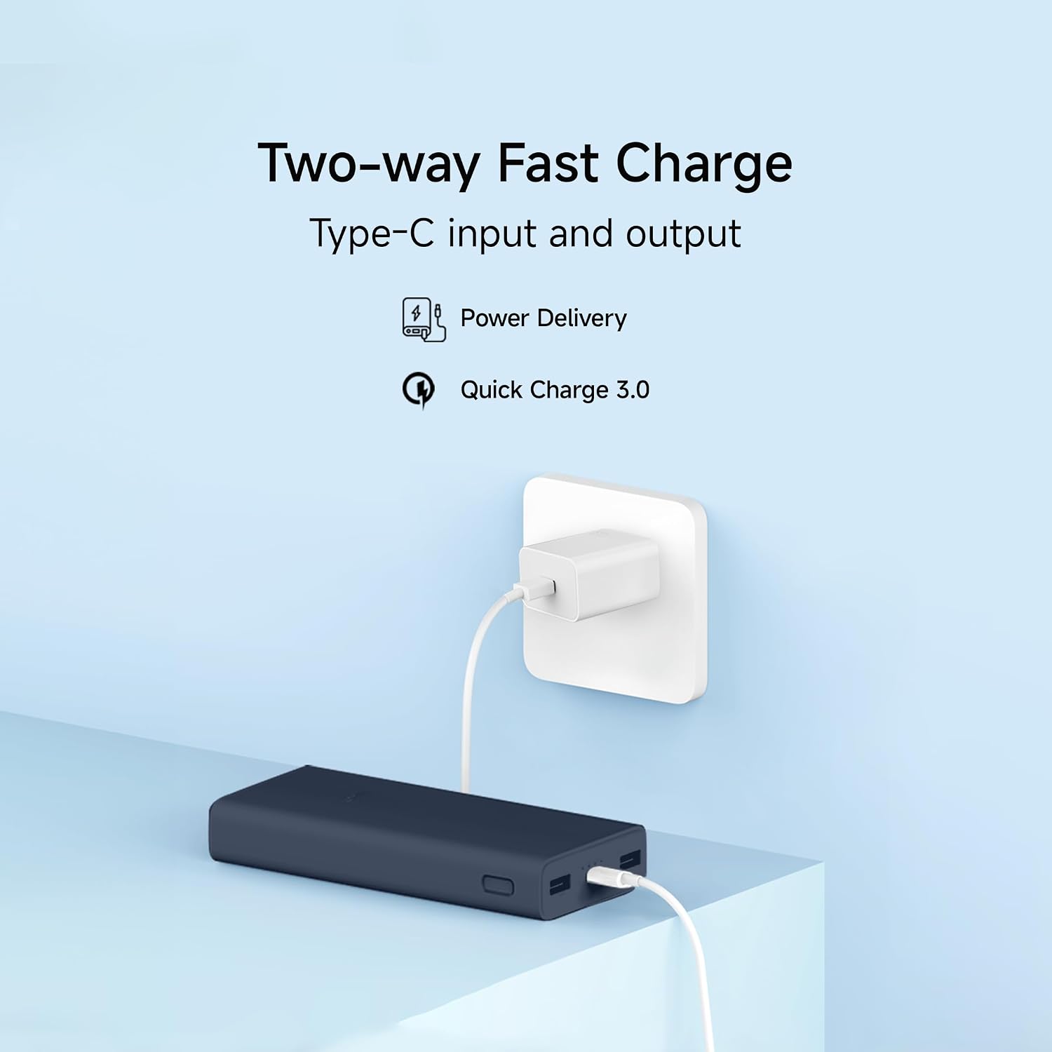 Xiaomi Power Bank 4i 20000mAh 33W Super Fast Charging PD |Smart 12 Layer Protection|Type C Input & Output|Triple Output Ports