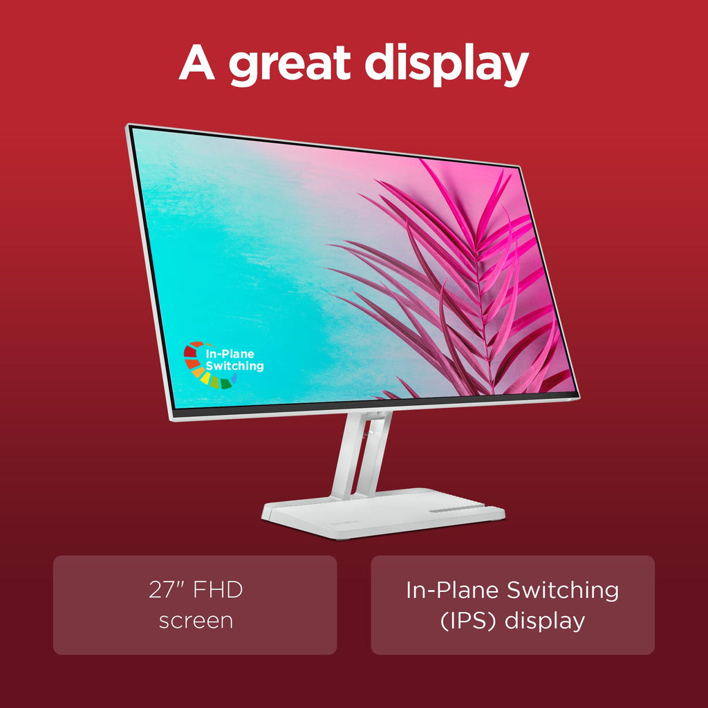 Lenovo L24-4C| 24 Inch (60.96cm) Ultraslim PC Monitor, IPS, FHD 1920x1080, 144Hz, 99% sRGB