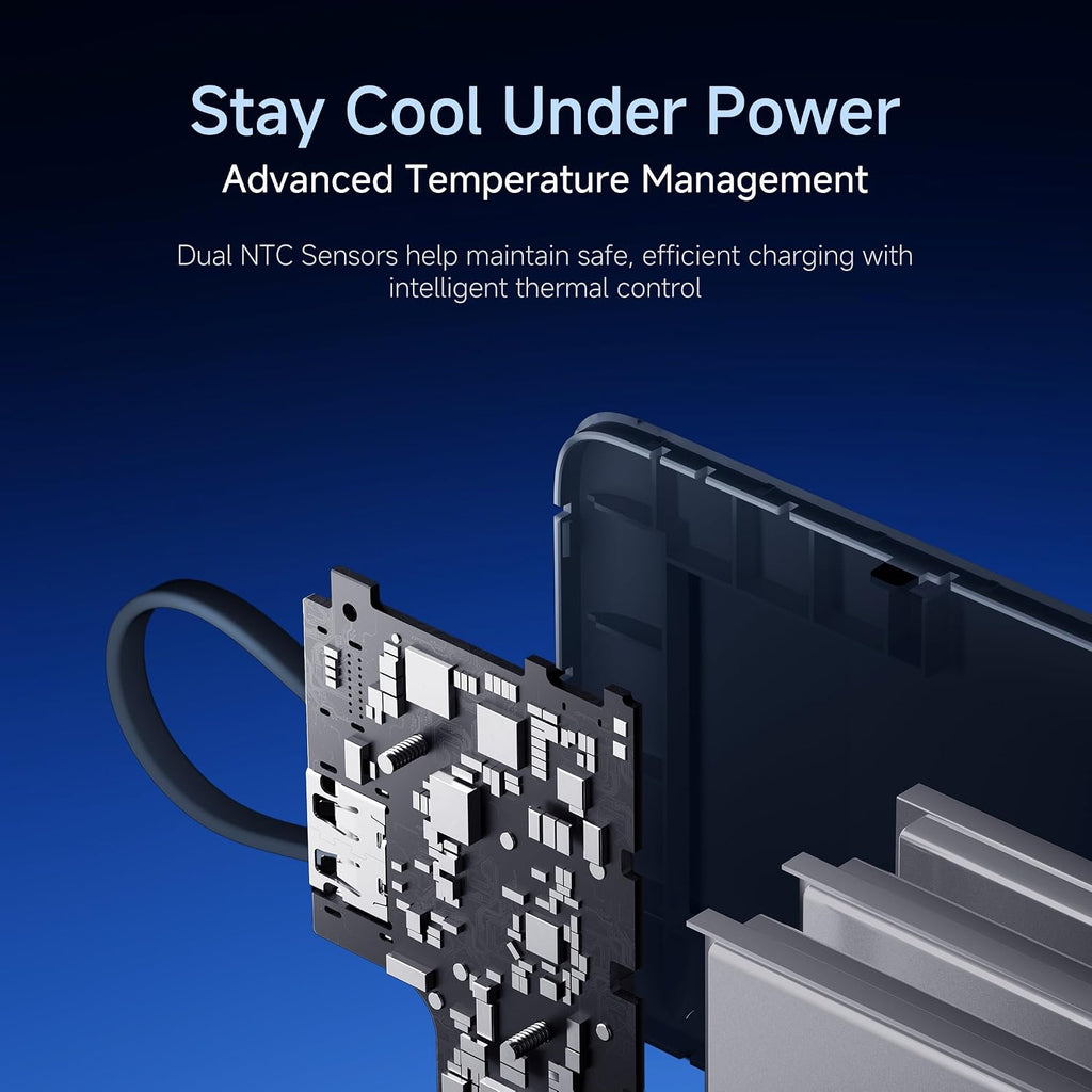 Xiaomi Power Bank 4i 20000mAh 33W Super Fast Charging PD |Smart 12 Layer Protection|Type C Input & Output|Triple Output Ports
