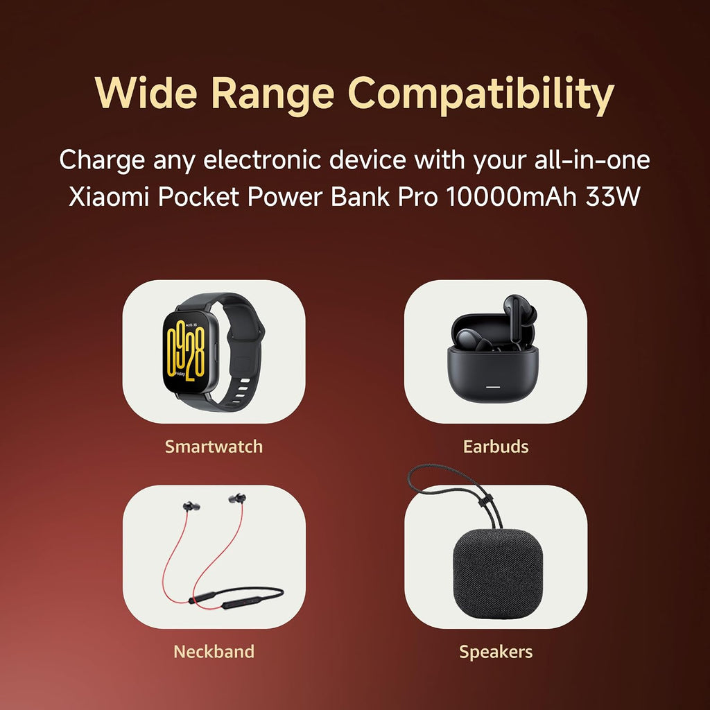Xiaomi Power Bank 4i 20000mAh 33W Super Fast Charging PD |Smart 12 Layer Protection|Type C Input & Output|Triple Output Ports