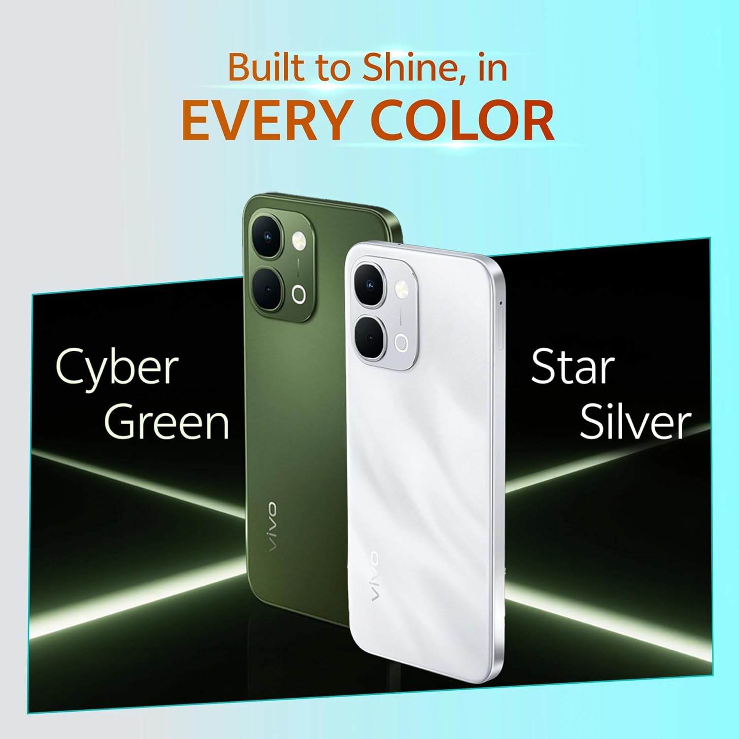 vivo T5X 5G Smartphone 7200mAh Battery 6.76-Inch HD+ Display Star Silver