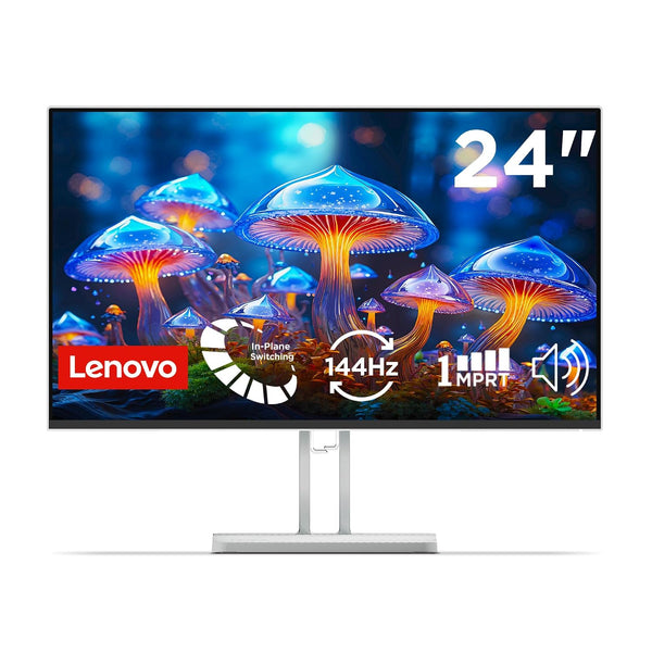 Lenovo L24-4C| 24 Inch (60.96cm) Ultraslim PC Monitor, IPS, FHD 1920x1080, 144Hz, 99% sRGB