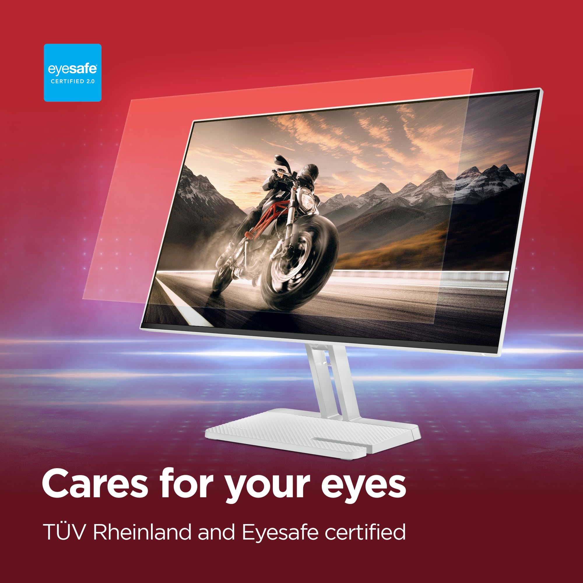 Lenovo L24-4C| 24 Inch (60.96cm) Ultraslim PC Monitor, IPS, FHD 1920x1080, 144Hz, 99% sRGB