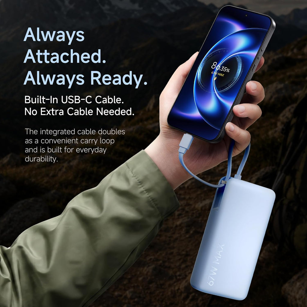 Xiaomi Power Bank 4i 20000mAh 33W Super Fast Charging PD |Smart 12 Layer Protection|Type C Input & Output|Triple Output Ports