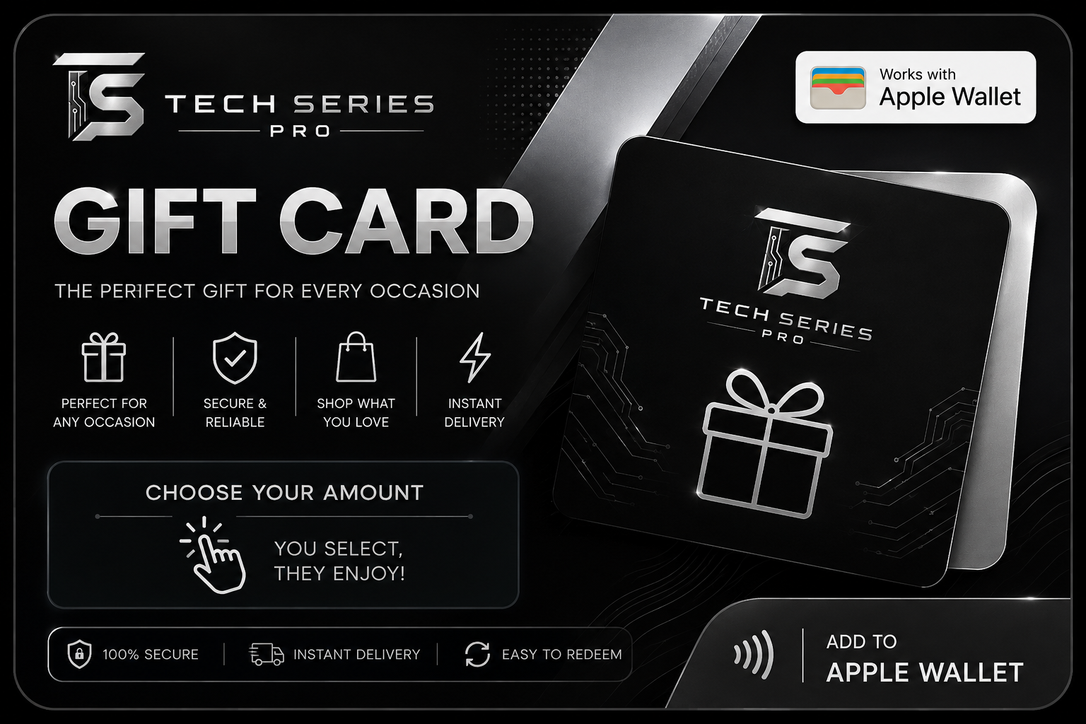 Tech Series Pro's Digital Gift Card