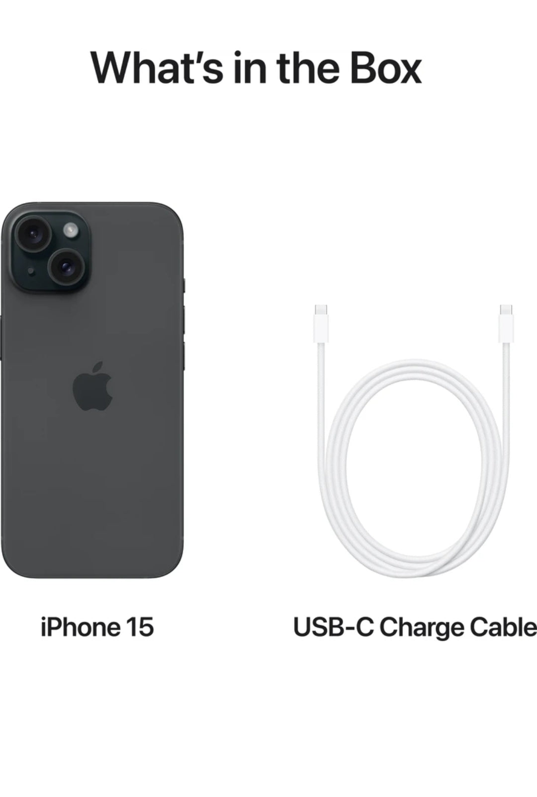 Apple IPhone 15 (Black)